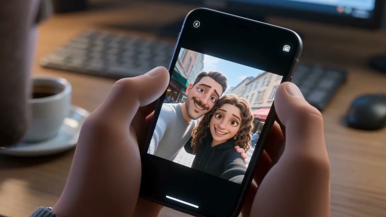 YouTube thumbnail for A Love Story Made with AI | Marriage Proposal Film, created by turkayworks